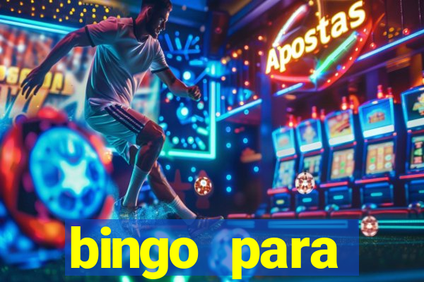 bingo para despedida de solteira para imprimir